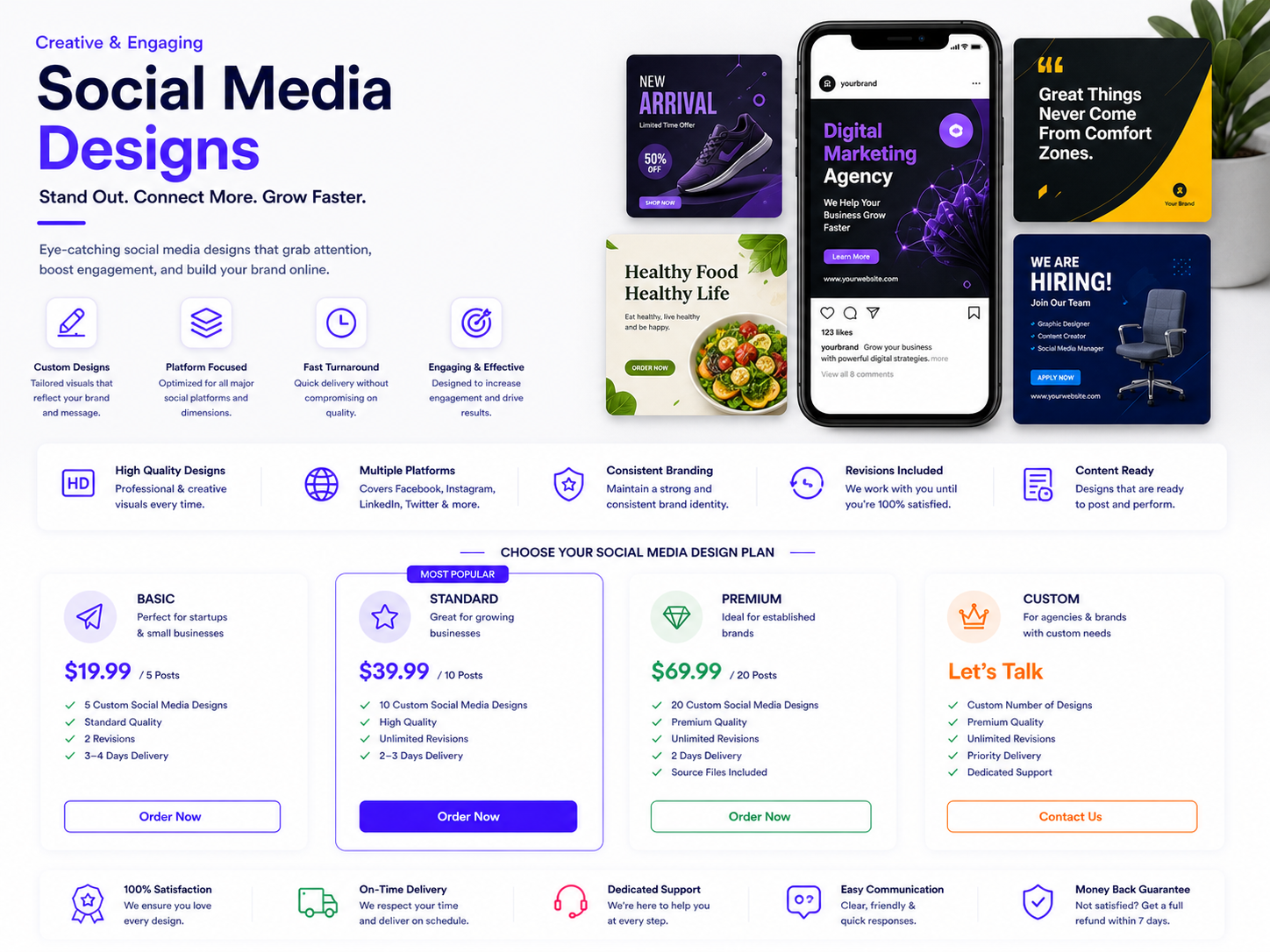 Social Media Designs